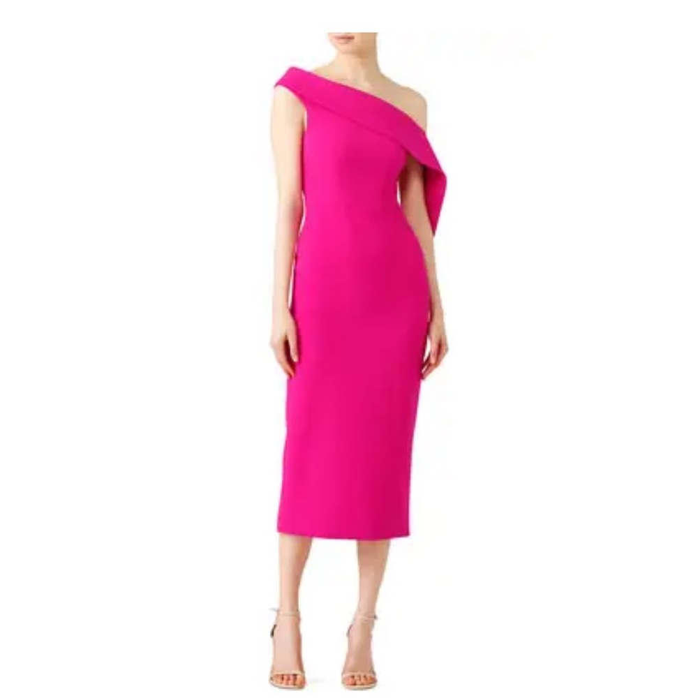 Christian Siriano
Fuchsia Drape Dress